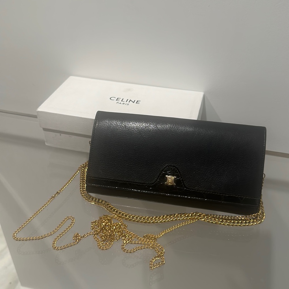 Vintage Celine Wallet on Chain